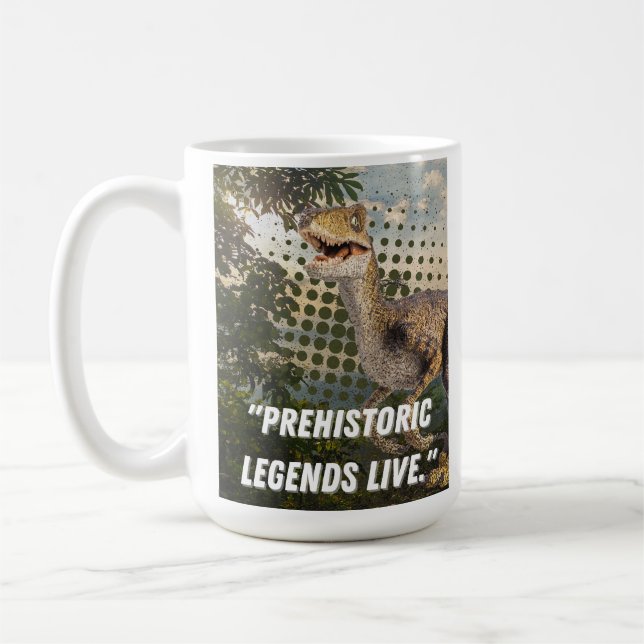 Dinosaurier Kaffeetasse (Links)