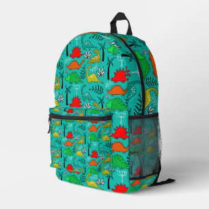 Dinosaurier-Kinderzimmer-Dekoration für kleine Kin Bedruckter Rucksack