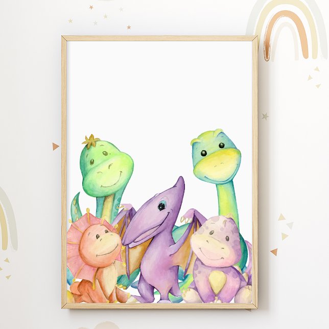Dinosaurier Kinderzimmer Poster Dino Kinderzimmer  (Von Creator hochgeladen)