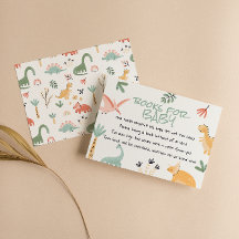 Dinosaurier Kleines Dino in der Art Babybuchanfrag