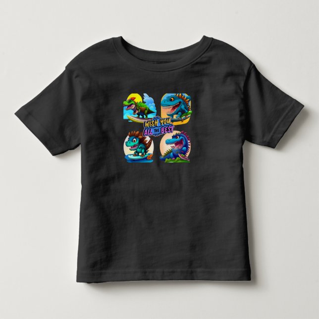 Dinosaurier Kleinkind T-shirt (Vorderseite)