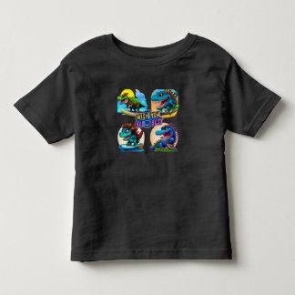 Dinosaurier kleinkind t-shirt