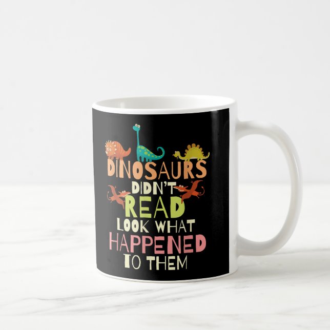 Dinosaurier las nicht, was passiert ist, Lehrer Kaffeetasse (Rechts)