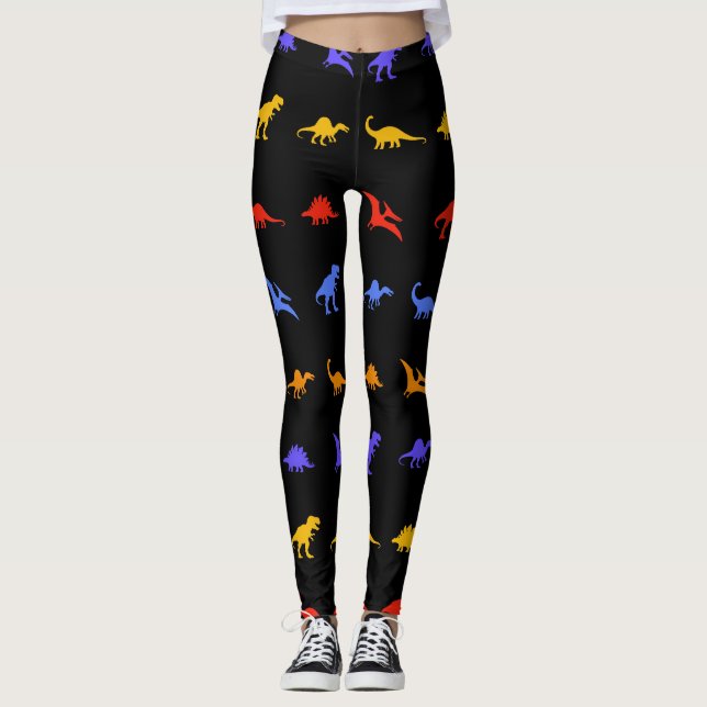 Dinosaurier  leggings (Vorderseite)