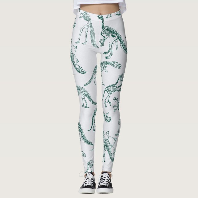 Dinosaurier-Leggings Leggings (Vorderseite)