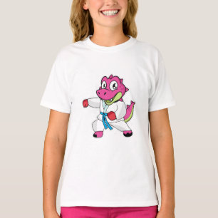Dinosaurier-Mädchen T-Shirt