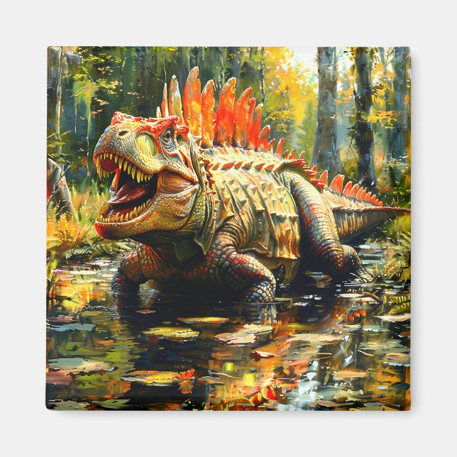 Dinosaurier Magnet (Vorne)