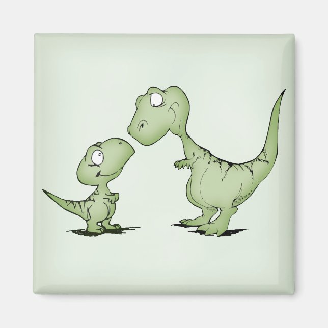 Dinosaurier Magnet (Vorne)