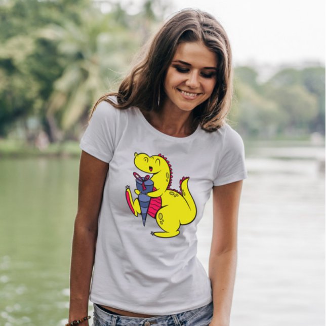 Dinosaurier mit Tee (Von Creator hochgeladen)