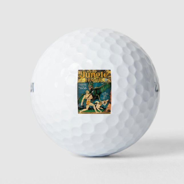 Dinosaurier - Monster Elephant - Gorillas - Affe Golfball (Vorderseite)