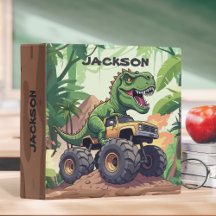 Dinosaurier Monster Truck Custom Back to School