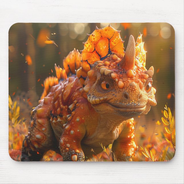 Dinosaurier Mousepad (Vorne)