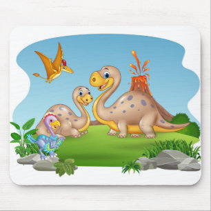 Dinosaurier Mousepad