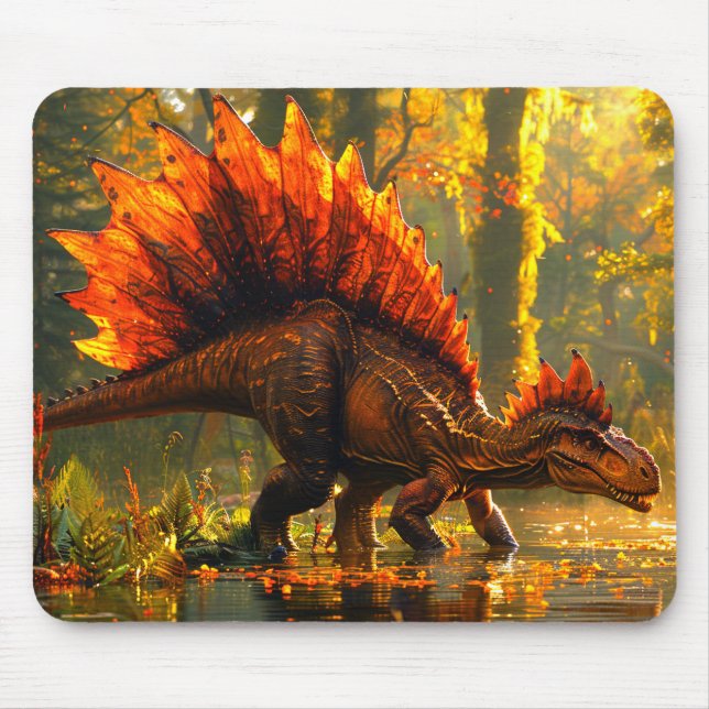 Dinosaurier Mousepad (Vorne)