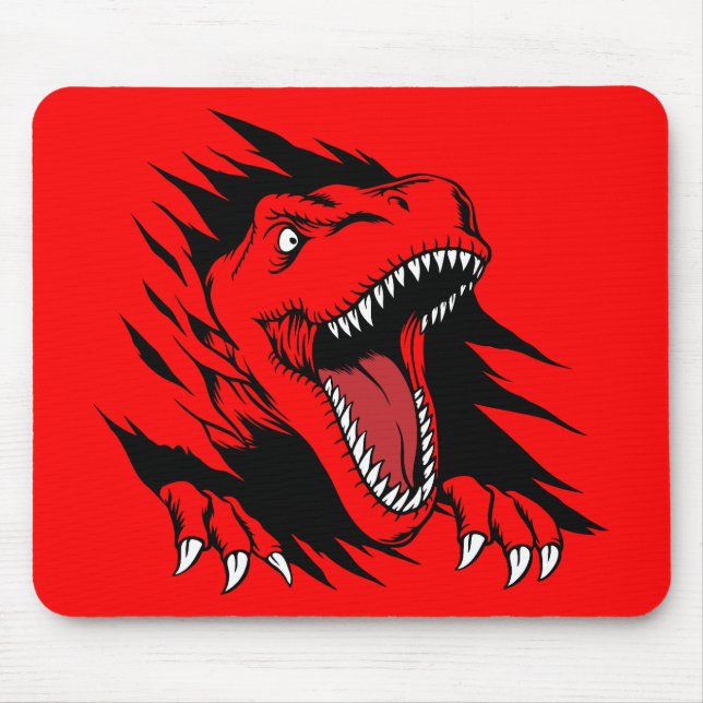 Dinosaurier Mousepad (Vorne)