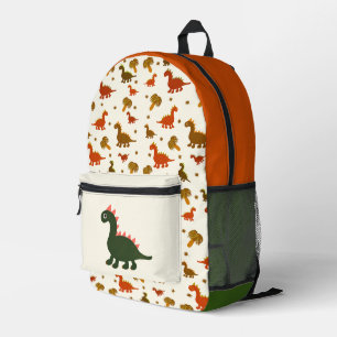 Dinosaurier-Muster Bedruckter Rucksack