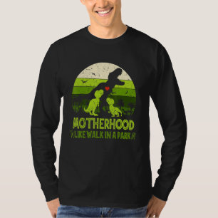Dinosaurier Mutterschaft Vintag am besten für Mama T-Shirt