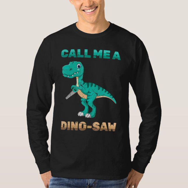 Dinosaurier - nennen Sie mich eine Dino-Sauna - Zi T-Shirt (Vorderseite)