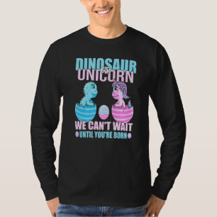 Dinosaurier oder Einhorn können nicht warten bis I T-Shirt