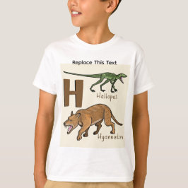 Dinosaurier- oder prähistorisches Tier-T-Shirt T-Shirt