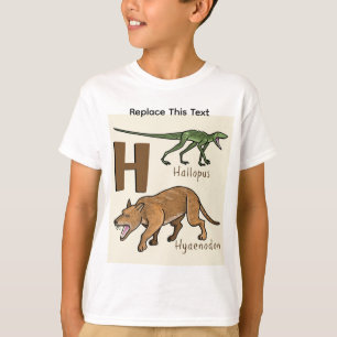 Dinosaurier- oder prähistorisches Tier-T-Shirt T-Shirt