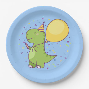 Dinosaurier Pappteller