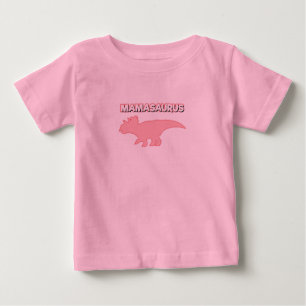 Dinosaurier Party Mama Geburtstagsparty Mamasaurus Baby T-shirt
