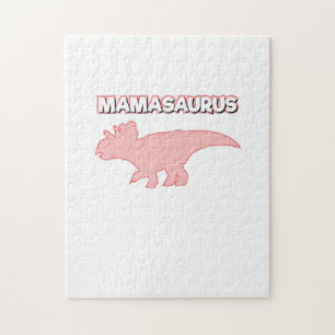 Dinosaurier Party Mama Geburtstagsparty Mamasaurus Puzzle