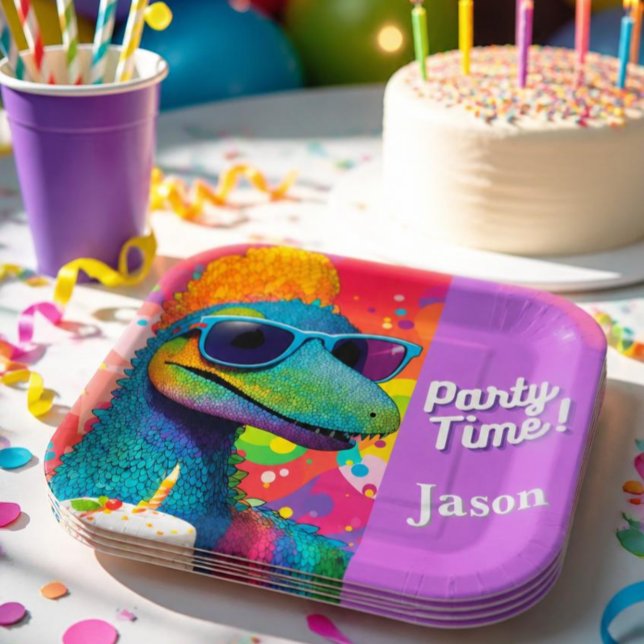 Dinosaurier Party Paper Teller (Von Creator hochgeladen)