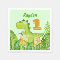 Dinosaurier Party personalisiert