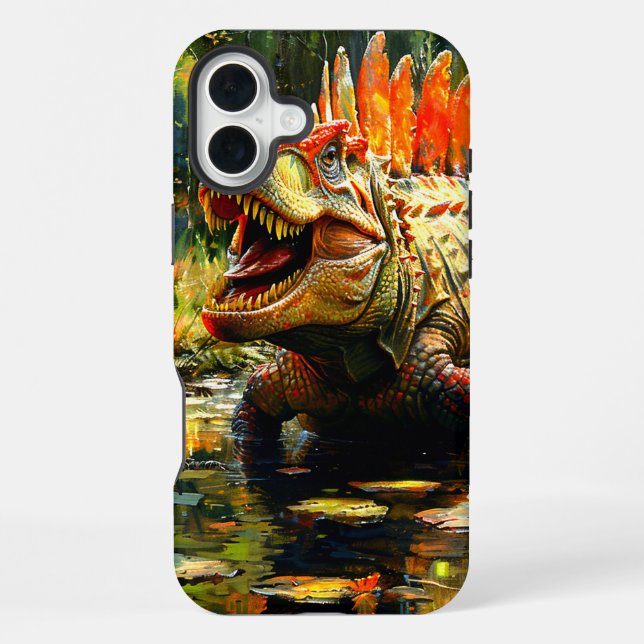 Dinosaurier Phone Case iPhone Hülle (Rückseite)