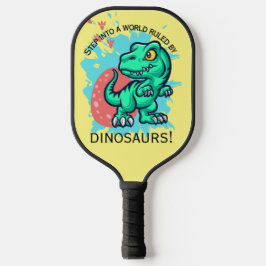 Dinosaurier Pickleball Schläger