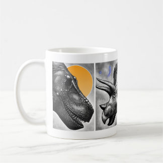 Dinosaurier-Porträt-Tasse Kaffeetasse