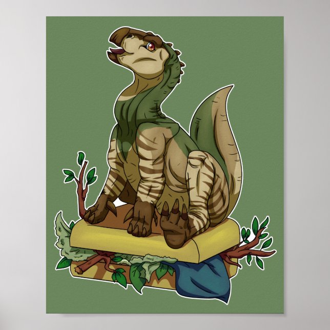Dinosaurier Poster (Vorne)