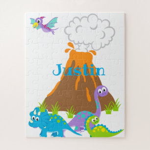 Dinosaurier, Poster personalisieren Puzzle