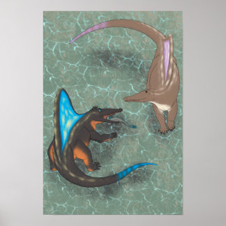 Dinosaurier-Poster - Secodontosaurus Poster