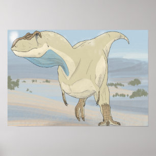 Dinosaurier-Poster - Tarbosaurus Poster