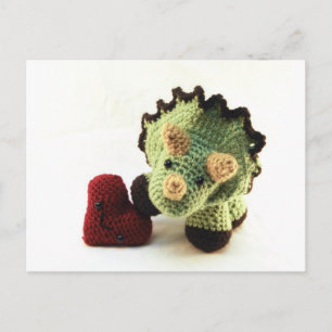 Dinosaurier-Postkarte Postkarte