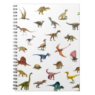Dinosaurier Prehistorisches World-Notebook Notizblock