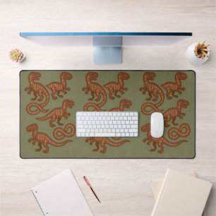 Dinosaurier programmieren Binärcode-Syntax Schreibtischunterlage
