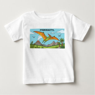 Dinosaurier Pterodaktylus Baby T-shirt