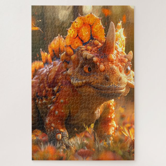 Dinosaurier Puzzle (Vertikal)