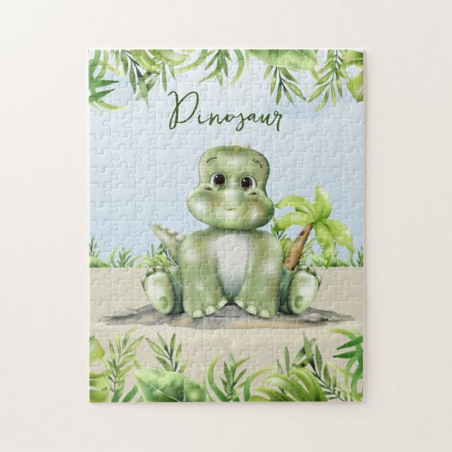 Dinosaurier Puzzle (Vertikal)