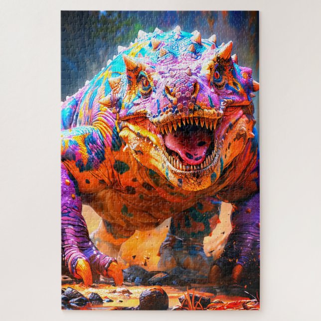 Dinosaurier Puzzle (Vertikal)