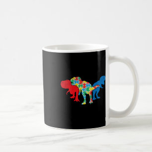 Dinosaurier Puzzle Dino Autismus Sensibilisierung Kaffeetasse