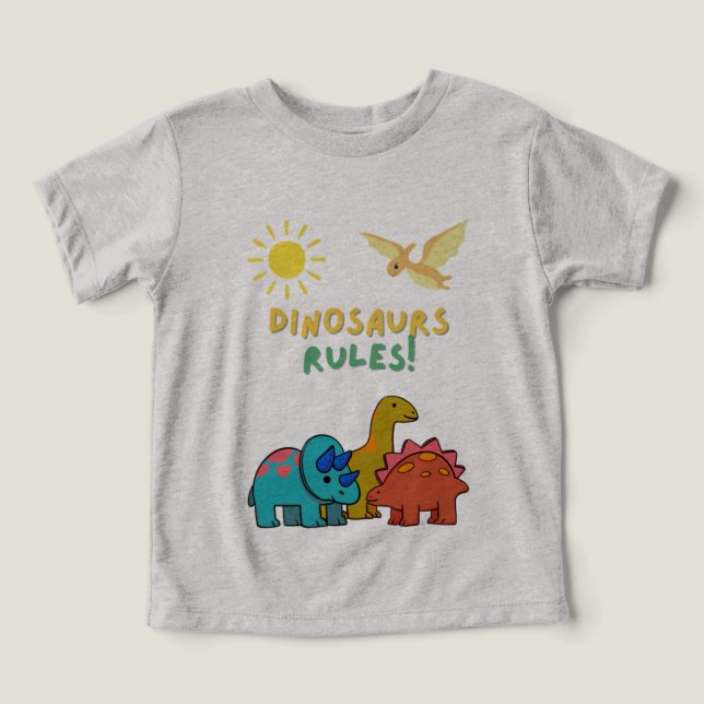 Dinosaurier regiert! (Design Vorderseite)