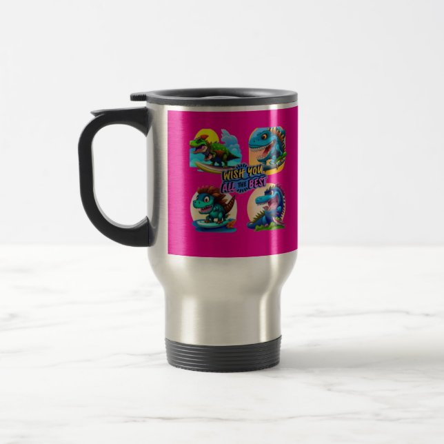 Dinosaurier  reisebecher (Links)