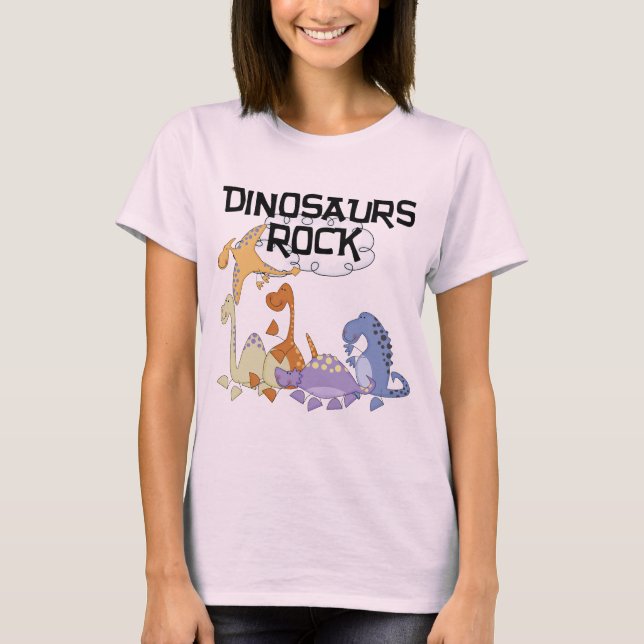 Dinosaurier Rock Tshirts und Geschenke (Vorderseite)