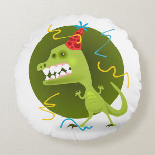 Dinosaurier Rundes Kissen