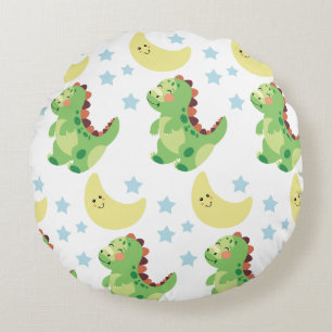 Dinosaurier Rundes Kissen